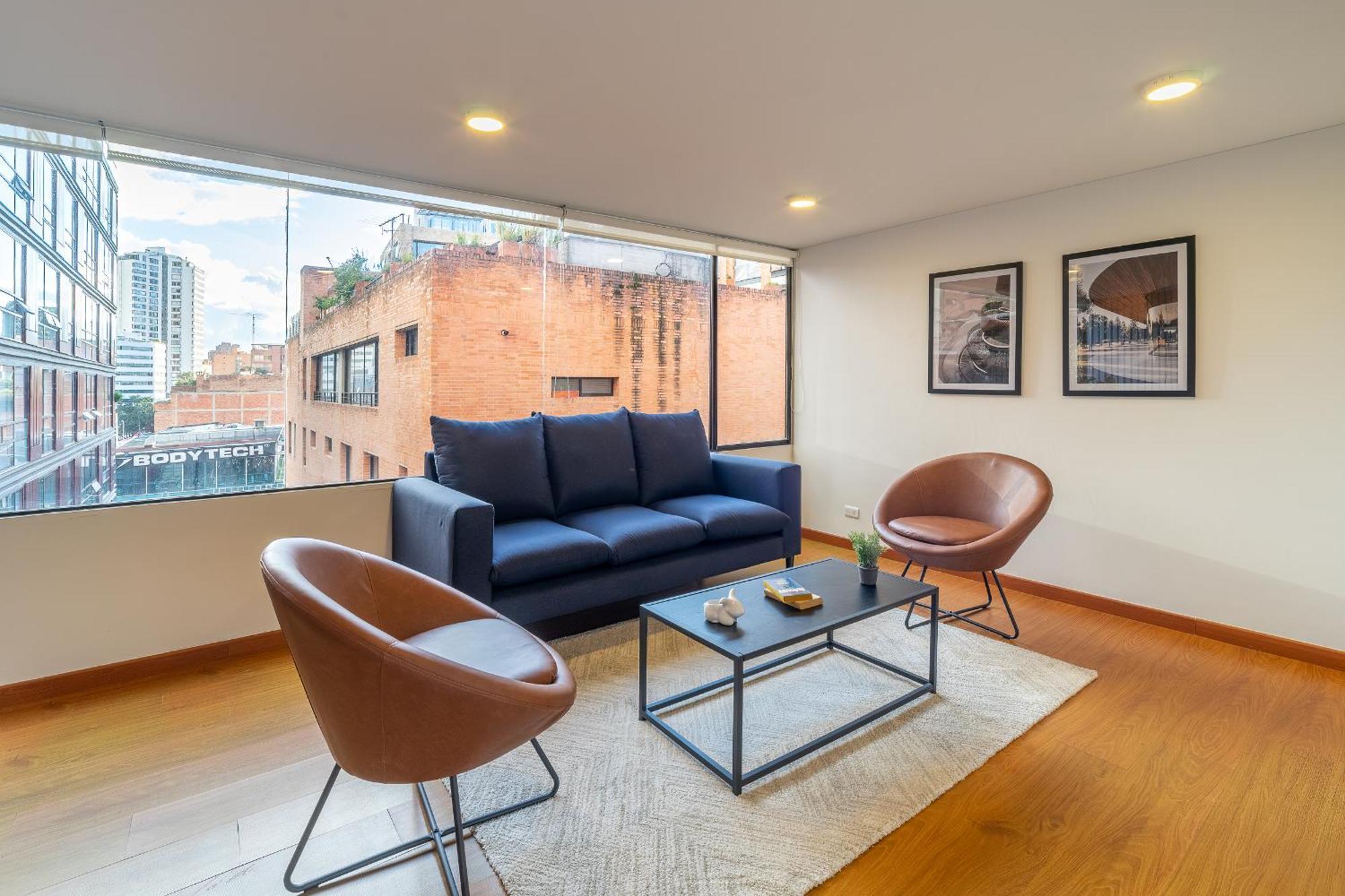 Penthouse Chicala Colombian Experience In Parque Virrey Apartment Богота Екстериор снимка