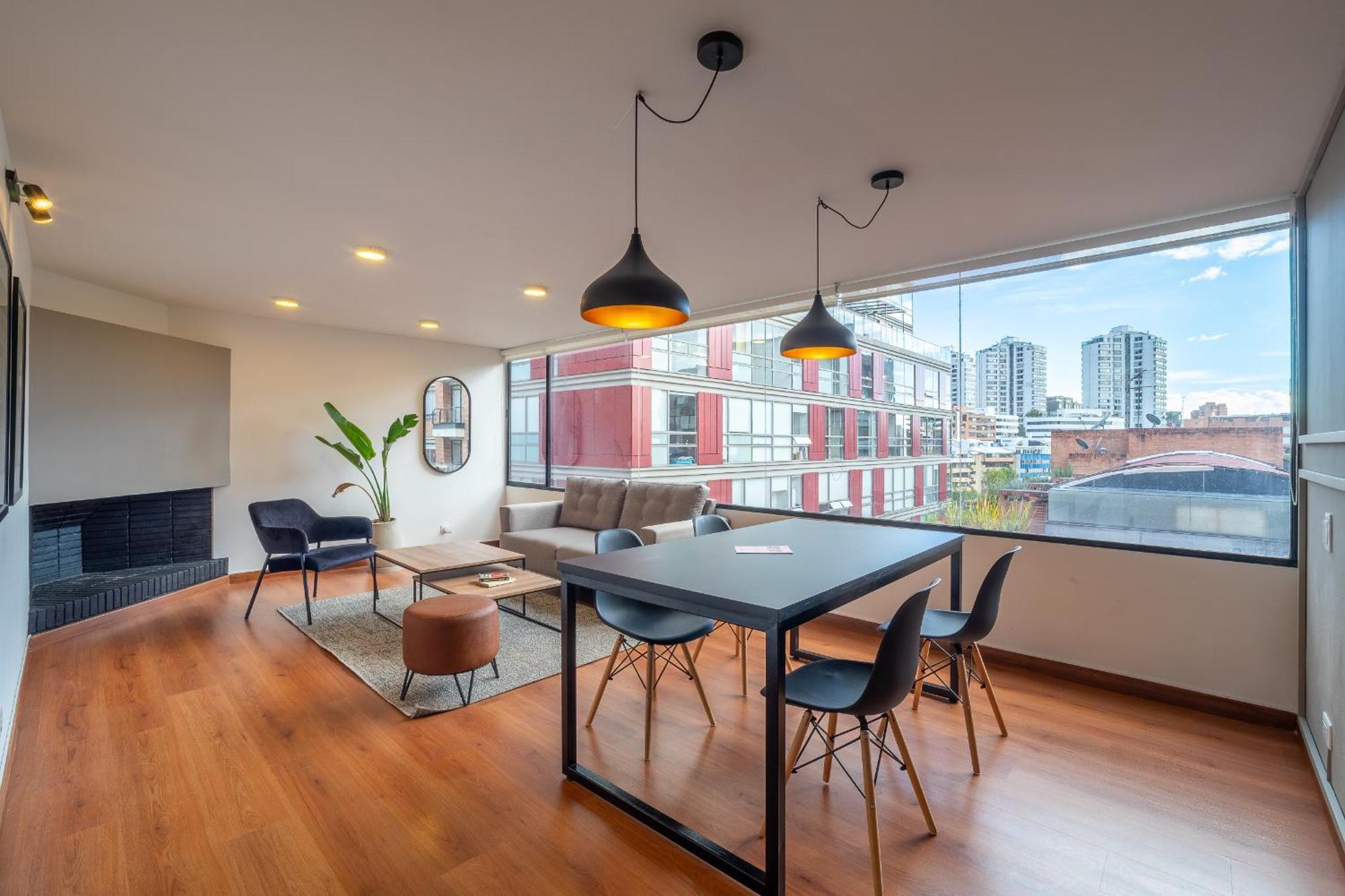 Penthouse Chicala Colombian Experience In Parque Virrey Apartment Богота Екстериор снимка