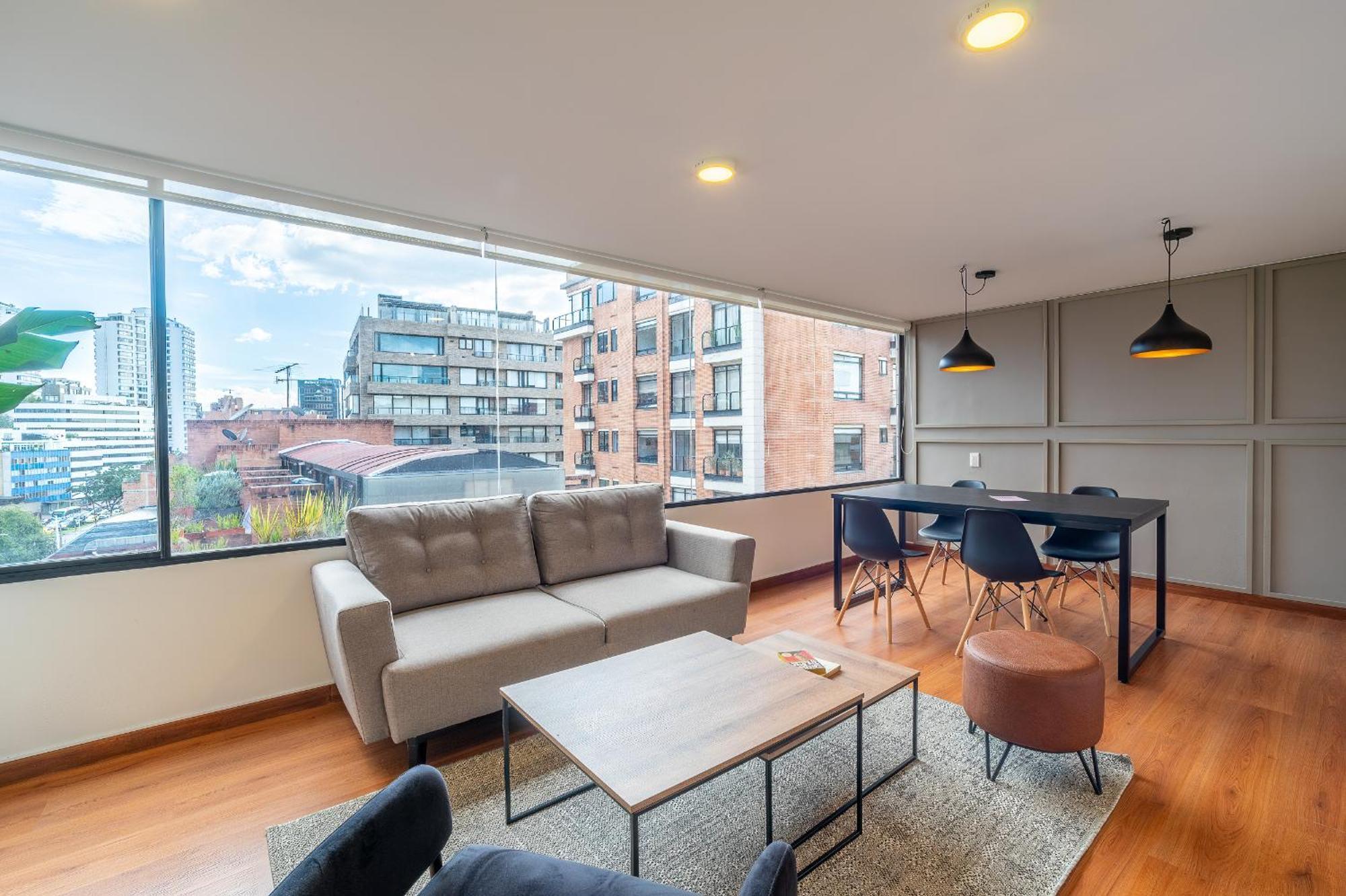 Penthouse Chicala Colombian Experience In Parque Virrey Apartment Богота Екстериор снимка