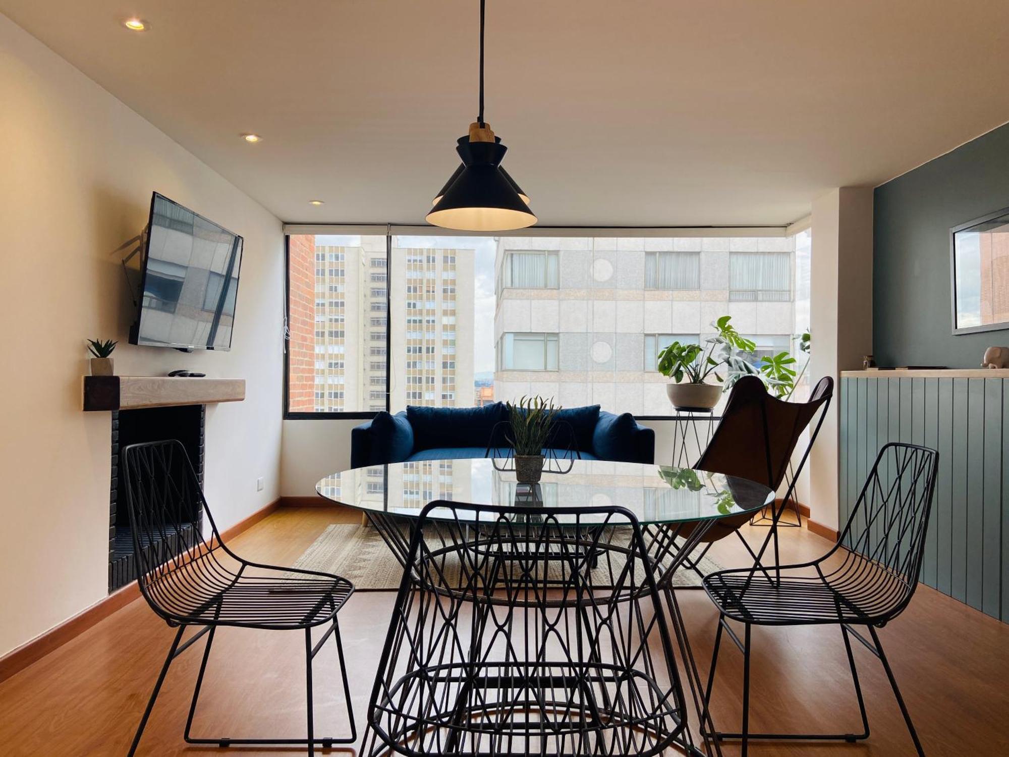 Penthouse Chicala Colombian Experience In Parque Virrey Apartment Богота Екстериор снимка