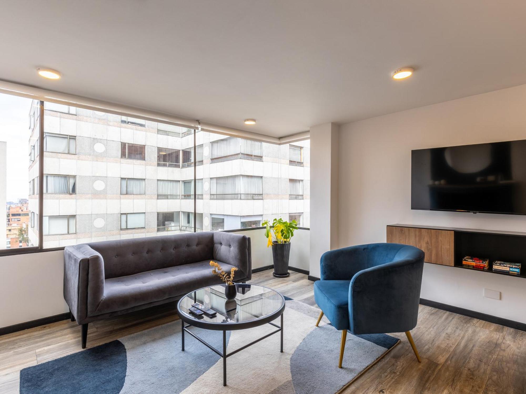 Penthouse Chicala Colombian Experience In Parque Virrey Apartment Богота Екстериор снимка